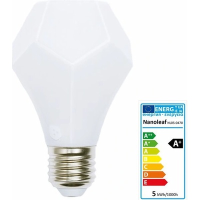 Nanoleaf Matné sklo stmívatelné LED 5W NL05-0470FD240E27-2700K