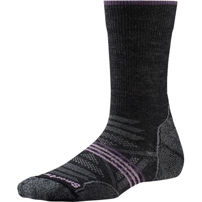 Smartwool PhD Outdoor Light Crew charcoal turistické ponožky – Hledejceny.cz