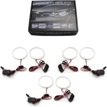 Image 1 of Диодни Ангелски Очи за Alfa Romeo 159 - Lightbar design матирани - бял цвят