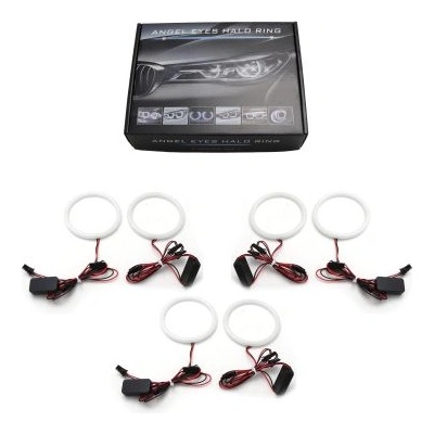 Диодни Ангелски Очи за Alfa Romeo 159 - Lightbar design матирани - бял цвят