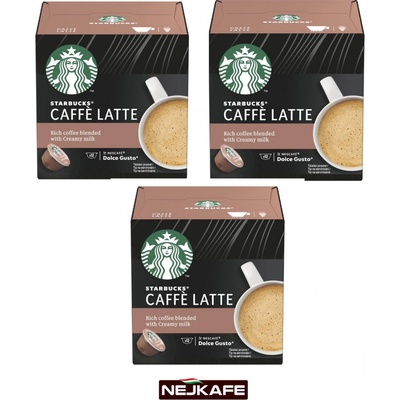 Starbucks Nescafé Dolce Gusto Caffe Latte 36 ks