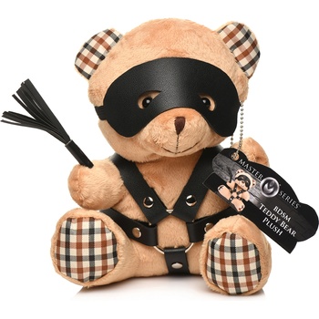Image 1 of Master Series BDSM Teddy Bear Plush Tan