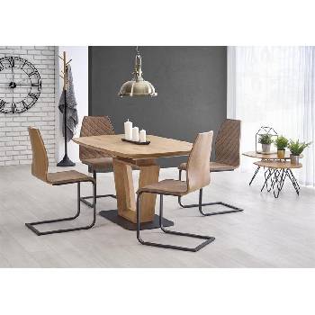 Image 1 of Halmar Разтегателна трапезна маса BLACKY (BLACKY/ table/halmar)