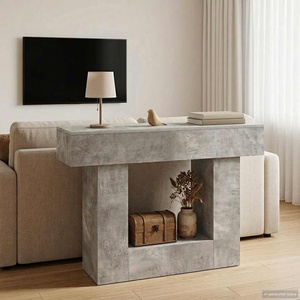 vidaXL Бетонно Сиво 101 x 30 x 74 см (899948)