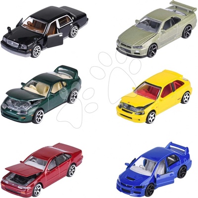 Majorette Autíčko Japan Series Premium Cars kovové s odpružením 7,5 cm dĺžka 6 rôznych druhov MJ2051029