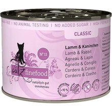 Catz finefood No.11 s jahňacím a králičím mäsom 200 g