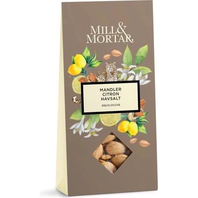 Био бадеми ГУАРА, 100 гр. , лимон/морска сол, Mill & Mortar (MM16703)