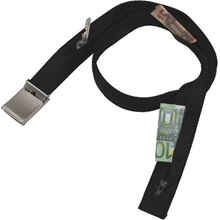 Opasek kalhotový s vnitřní kapsou černý