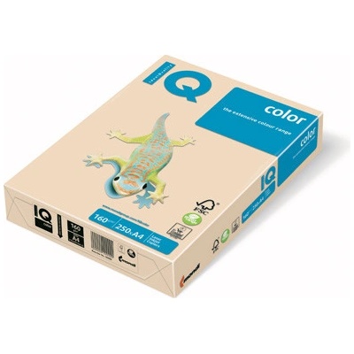 IQ Kopírovací papír A4 IQ 160g color krémový