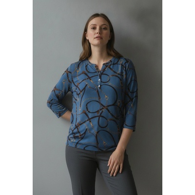 Couture Line dámská halenka s dlouhým rukávem a potiskem