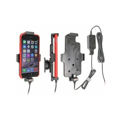 Brodit držák do auta na Apple iPhone 12 Mini/SE2020/8/7/6s/6 v pouzdru, s pružinou, se skytým nab. 527662