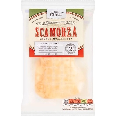 Tesco Finest Scamorza mozzarella uzený sýr 180 g