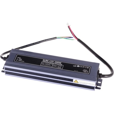 LED zdroj 12V 200W SLIM-12V-200W