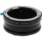 Fotodiox Pro Lens Mount Adapter Compatible with Fujica X-Mount 35mm Film Lenses on Sony E-Mount Cameras - FX35-SnyE-Pro