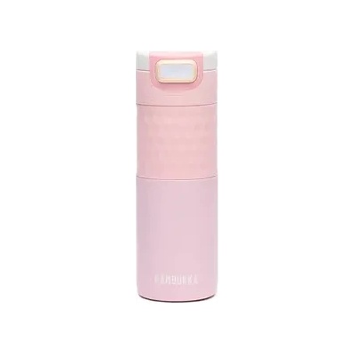 KAMBUKKA Термочаша от неръждаема стомана Kambukka Etna Grip с термокапак 3 в 1 Snapclean®, 500 мл, Pink Aura (11-01059)