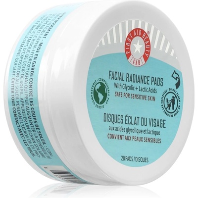 First Aid Beauty Facial Radiance Pads ексфолиращи възглавнички за освежаване и изглаждане на кожата 28 бр