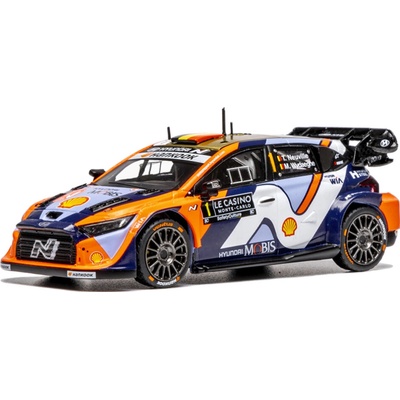 Hyundai i20 N Rally1 1 Neuville/Wydaeghe Rally Monte Carlo 2025 1:43 Ixo Models