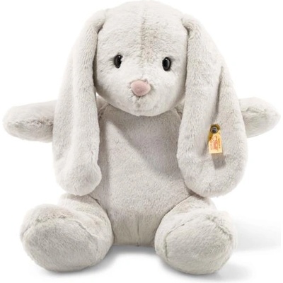 Steiff Friends Hoppie заек, светло сив 38см плюшена играчка (080487)