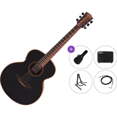 BromoGuitars BAT8ME Premium SET Black Електро-акустична китара Джъмбо