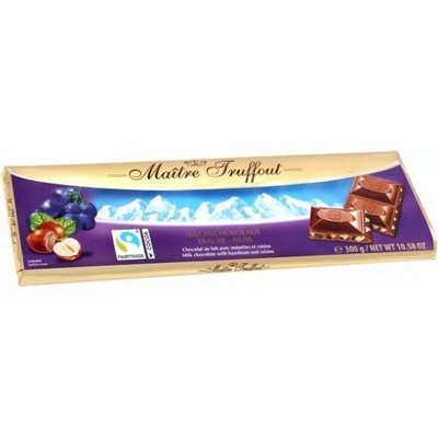 Maitre Truffout Milchschokolade Traube Nus s300 g