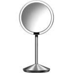 simplehuman Мини козметично огледало Simplehuman SH-ST3004, със сензор 10х (стоман (SH ST3004)