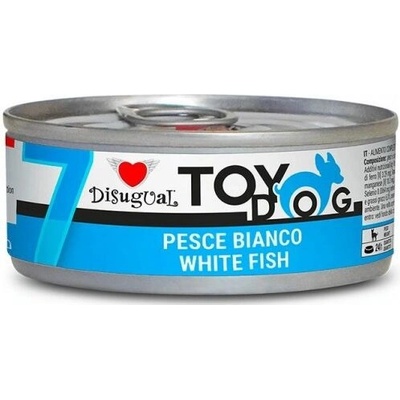 Disigual 7 Консерва за куче с бяла риба, 85 гр