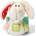 NICI Дрънкалка за ръка Nici - Заекът Тили, 14 х 6 cm (35941)