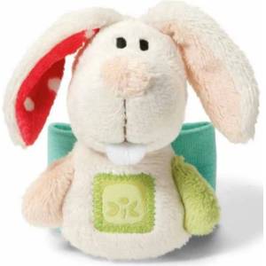 NICI Дрънкалка за ръка Nici - Заекът Тили, 14 х 6 cm (35941)