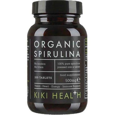 KIKI Health Spirulina Organic 500 mg [200 Таблетки]