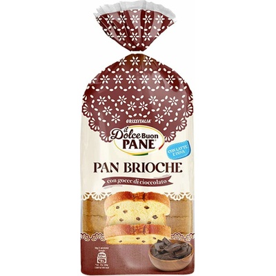 il Buon Pane chlieb sladký Pan Brioche s čokoládou 500g