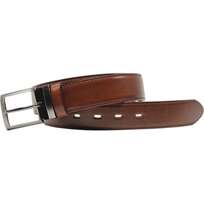 Penny Belts pánský kožený opasek 235-020-8 hnědý