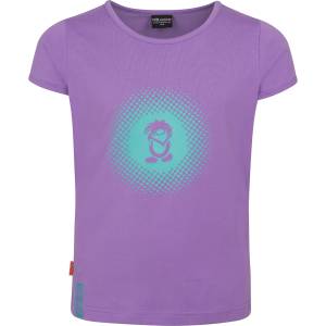 TROLLKIDS Детска тениска Trollkids Girls Logo T T-shirt - Violet Sorbet - размер 92 (EU) (704-1557-1611)