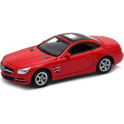 Welly Mercedes Benz SL500 Convertible 2012 červený 1:34-39