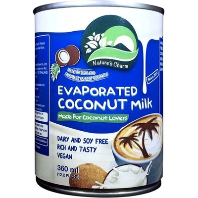 Nature's Charm Slazené kokosové kondenzované mléko 360 ml