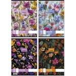 Cool school Тетрадка с карета „Dream Flowers, формат А4, 87-32, разнообразни мотиви