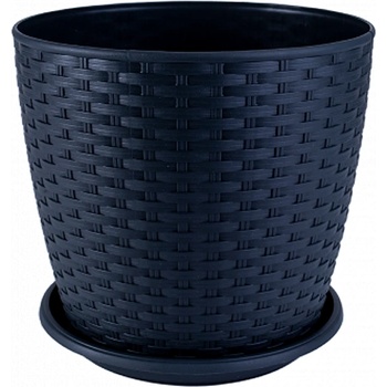 Image 1 of ALEANA САКСИЯ РАТАН С ПОДЛОЖКА 16x15см ГРАНИТ (114056)