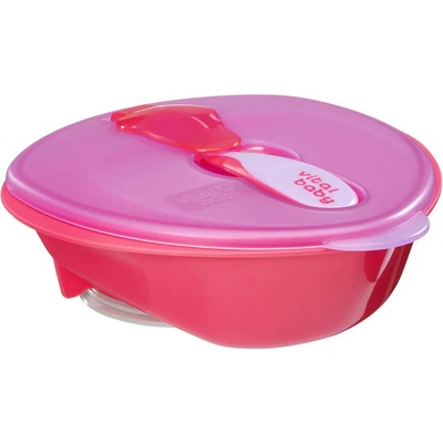 Vital Baby Вакумна купа за хранене Vital Baby - циклама (V-443900)