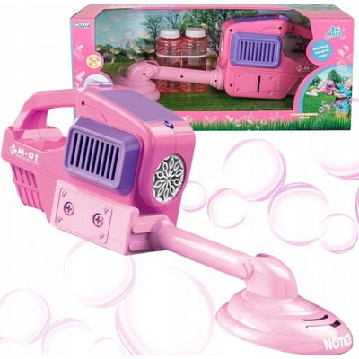 SEKAČKA NA MÝDLOVÉ BUBLINY NA BATERIE STROJEK NA BUBLINY TEKUTINA 2ks WOOPIE