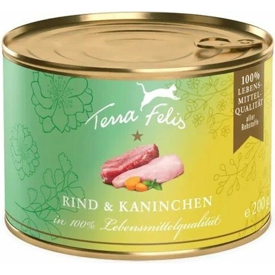 Terra Felis Beef & Rabbit 200 g