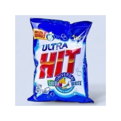 Ultra Hit Сух прах за пране 1кг (179)