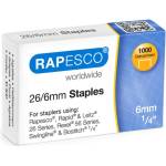 Kangaro Телчета за телбод 26/6 Rapesco оп. 1000