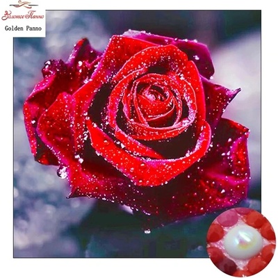 Червена роза 25/25 см