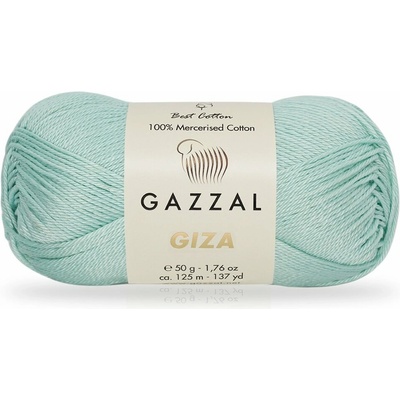Gazzal Příze Giza 2482 pastelová aqua