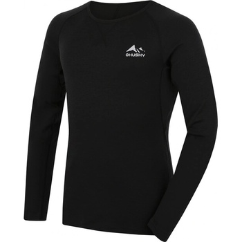 HUSKY Мъжка термо тениска с дълъг ръкав Mertee M, черна (hsk-HT0-0977)