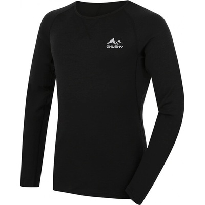 HUSKY Мъжка термо тениска с дълъг ръкав Mertee M, черна (hsk-HT0-0977)
