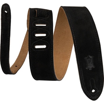 Levy's Simply Suede 2 Black Каишка за китара (MS12-BLK)