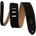 Levy's Simply Suede 2 Black Каишка за китара (MS12-BLK)