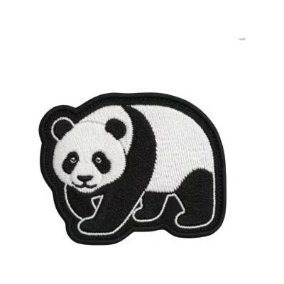 Nažehlovací obrázek - panda (7,0 x 7,0 cm)