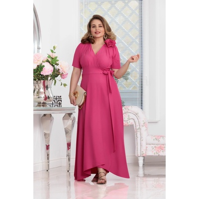 Elizabeth Collection zavinovacie šaty cyklámenové