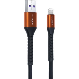 LEKI Кабел Leki bycph Pro от USB към Lightning, 2m, Черен (8-51)